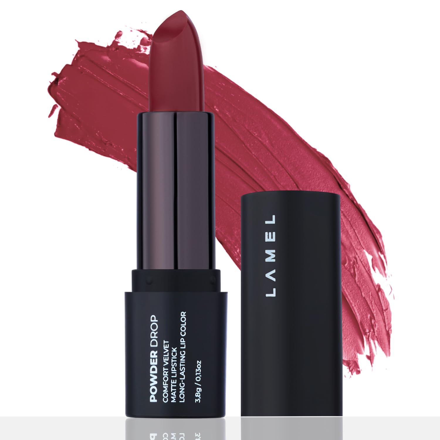 Lamel - Lipstick Powder Drop - 404 Rose Wood