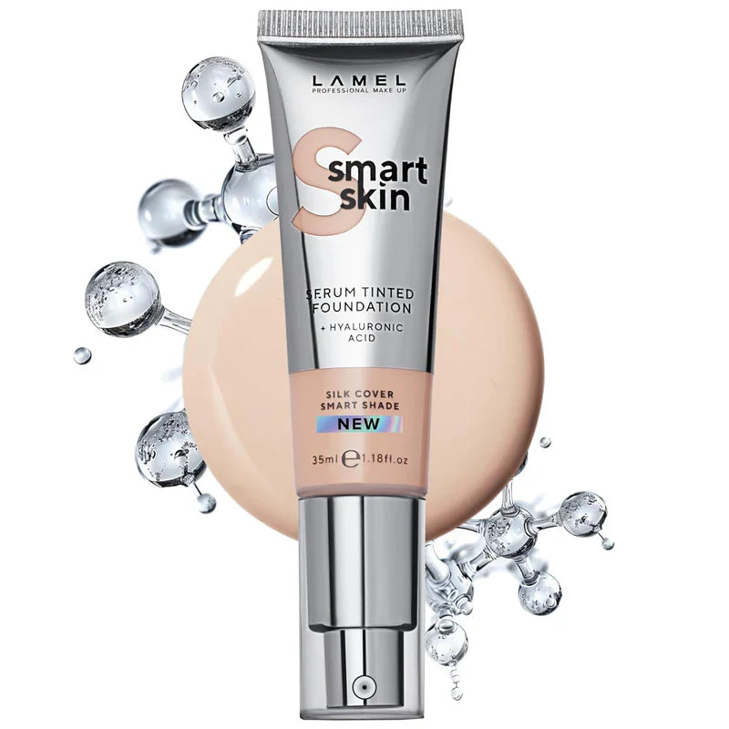 Lamel - Smart Skin Serum Tinted Foundation 401 Porcelain - 35Ml