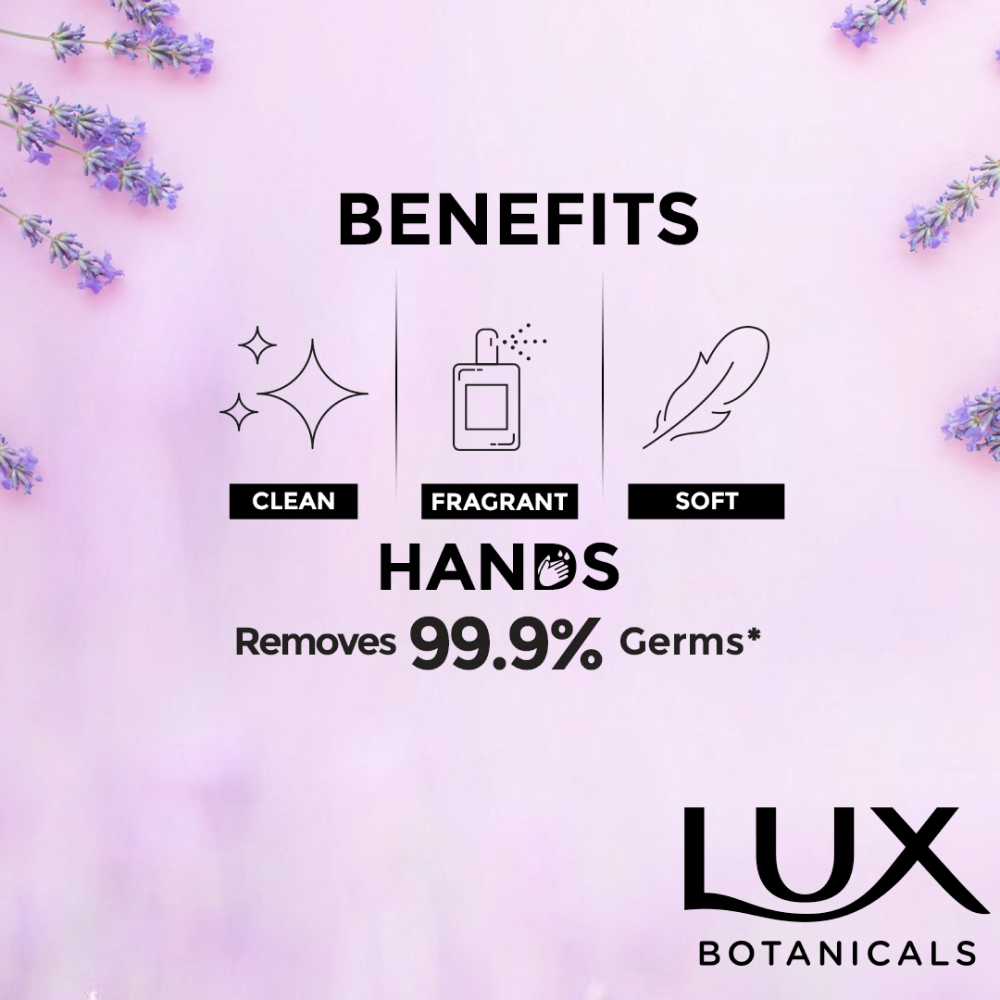Lux - Lavender Handwash Bottle - 220ml