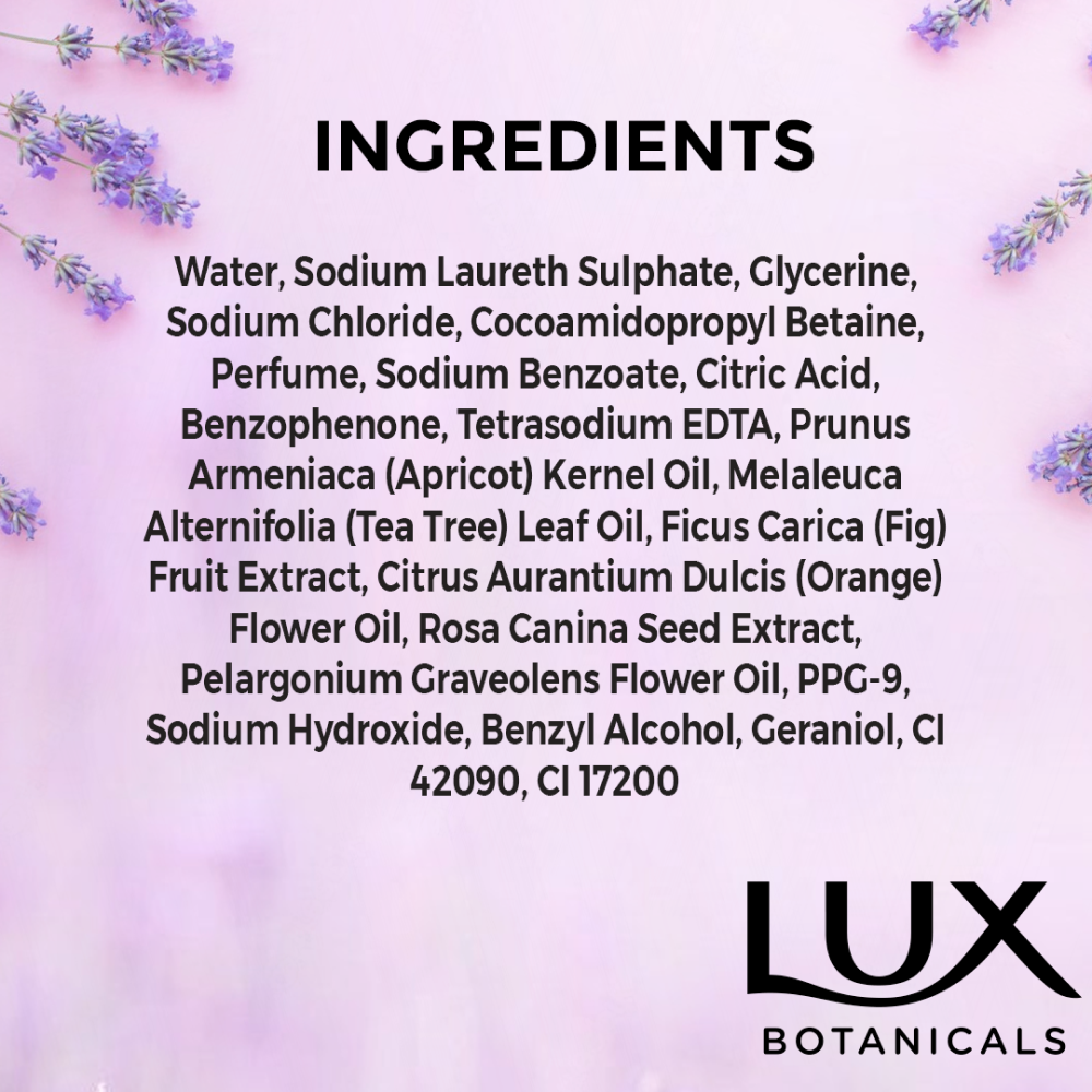 Lux - Lavender Handwash Bottle - 220ml