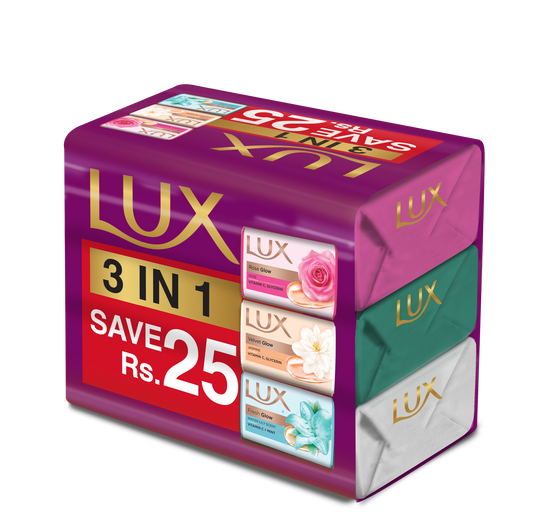 Lux - Rainbow Pack Soap Bar - 140g