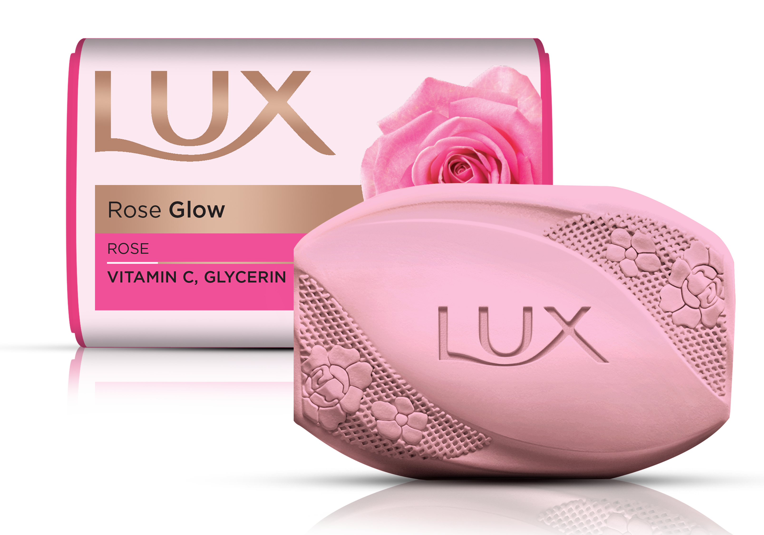 Lux - Rose Glow Soap Bar Pink - 130g