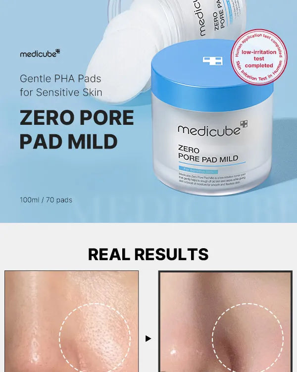 Medicube - Zero Pore Pad Mild - 155G