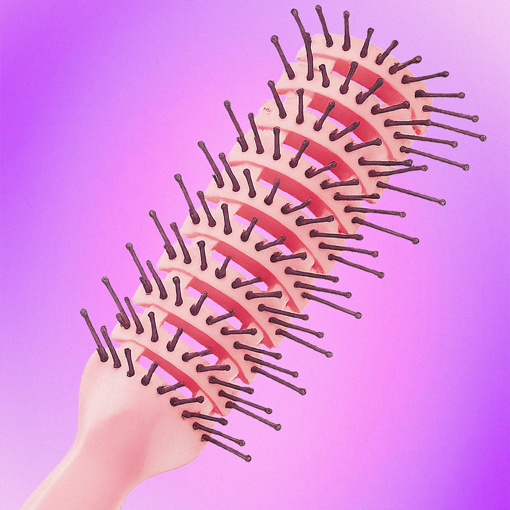 Bleuface - Circular Hair Brush