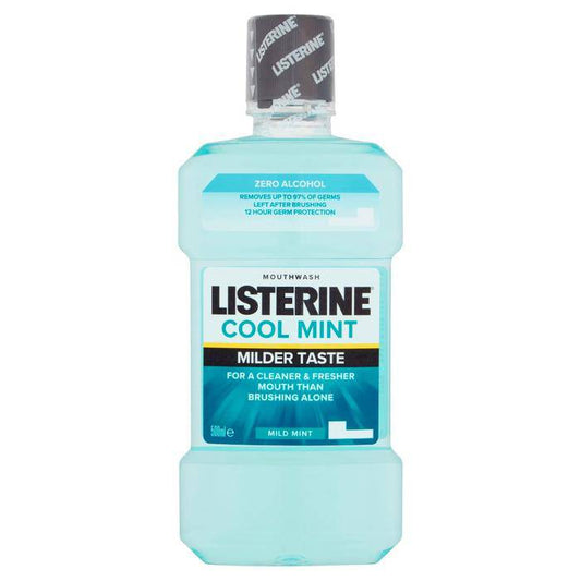 Listerine Mouth Wash Cool Mint Mild Mint 500Ml
