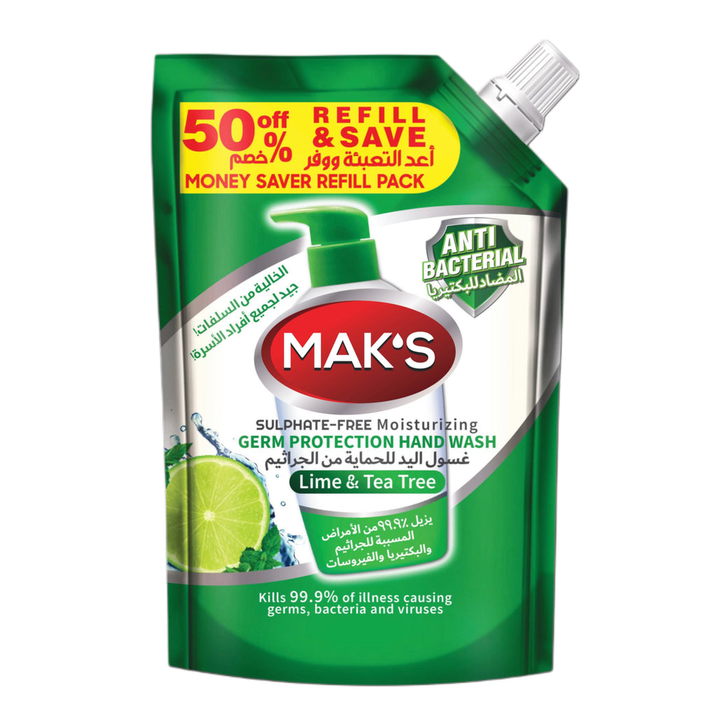 Mak's - Hand Wash - 600Ml Pouch