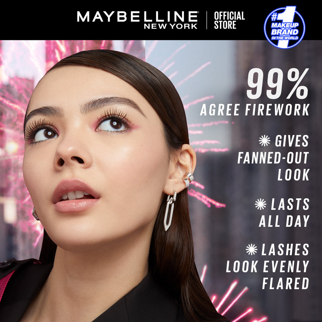 Maybelline New York Lash Sensational Firework waterproof mascara - a bold, lasting look