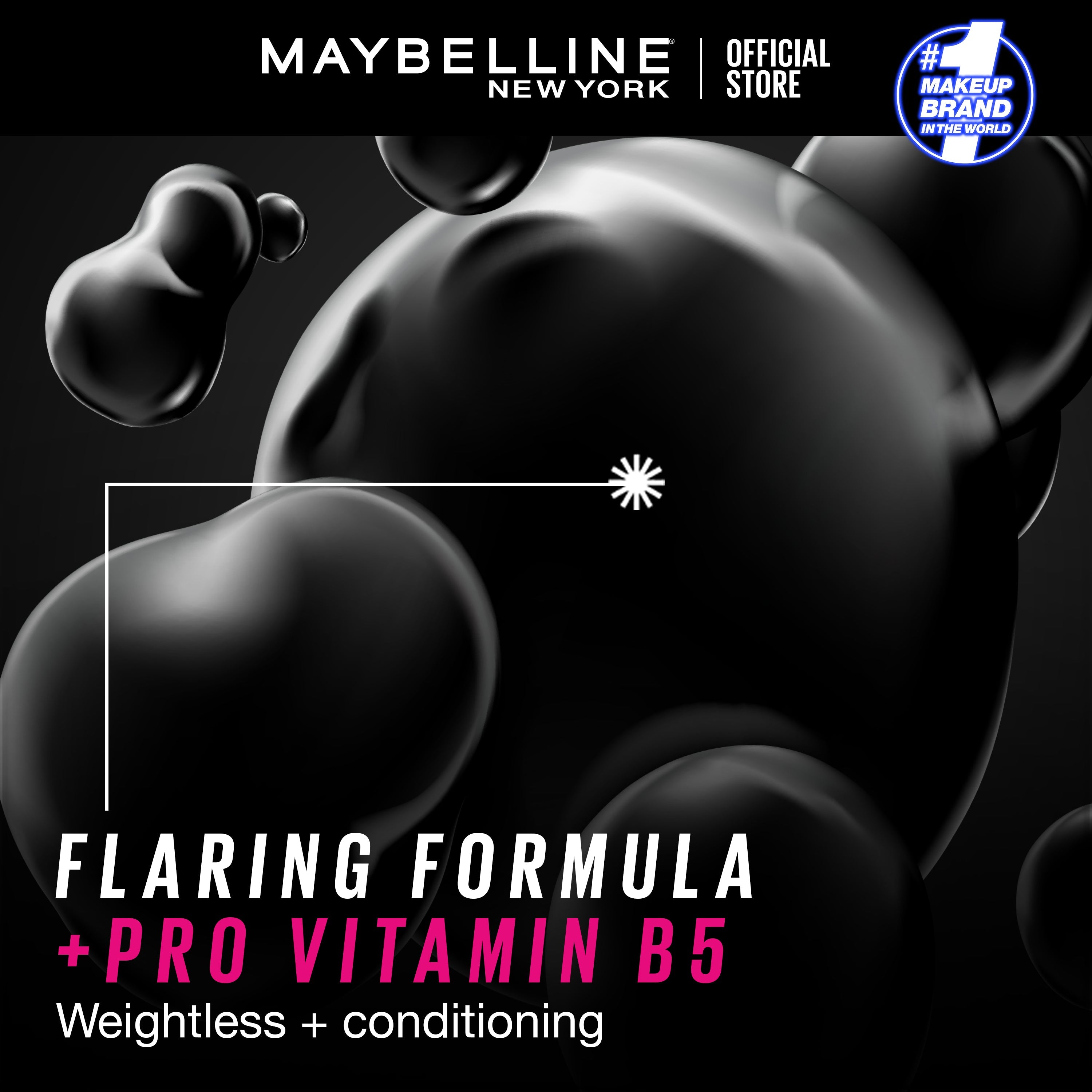Maybelline New York Lash Sensational Firework waterproof mascara - a bold, lasting look