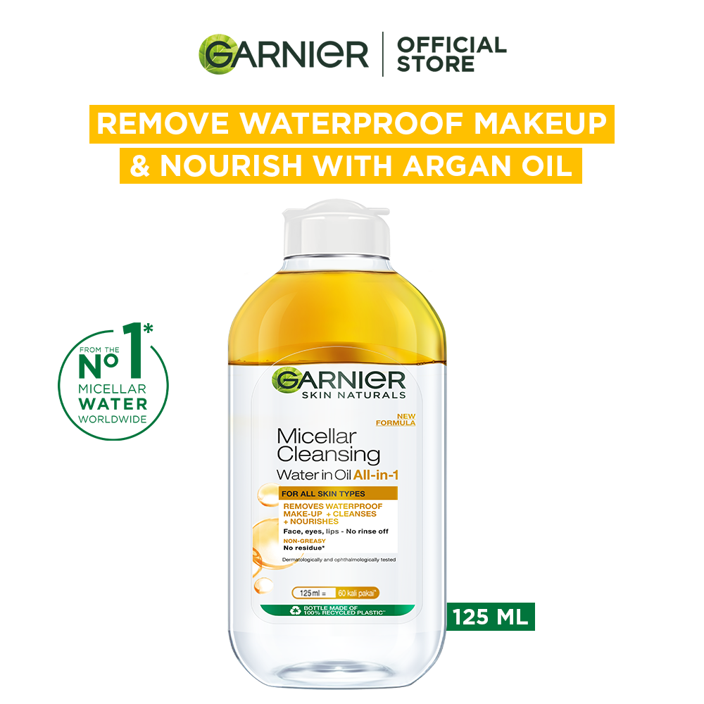 Garnier - Micellar Oil All In 1 Cleansing Water - 125Ml
