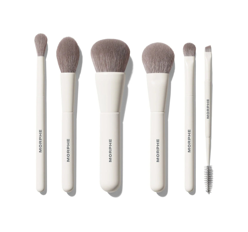 Morphe Travel Brush Set - Along For The Glide - 6 pcs