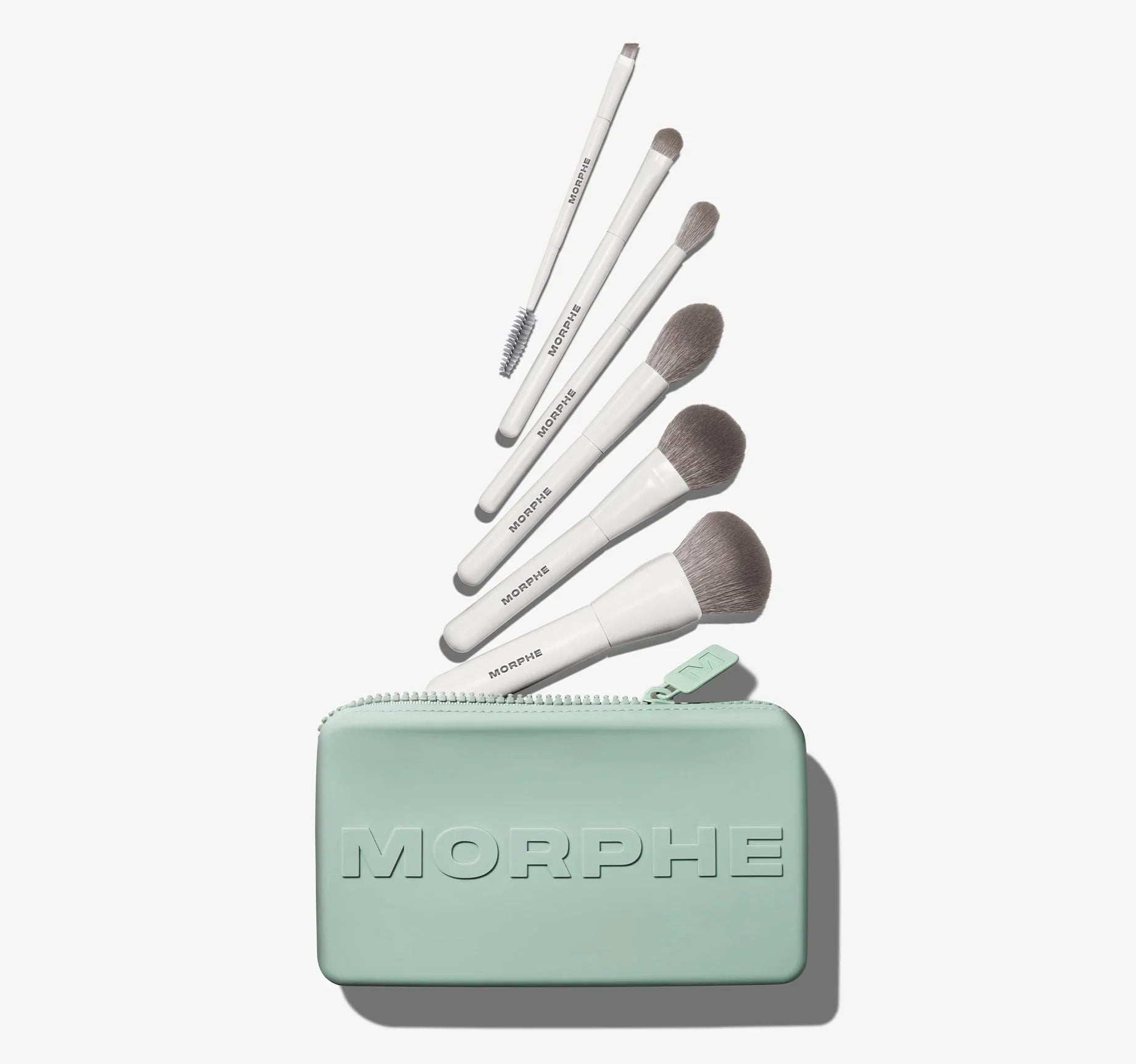 Morphe Travel Brush Set - Along For The Glide - 6 pcs