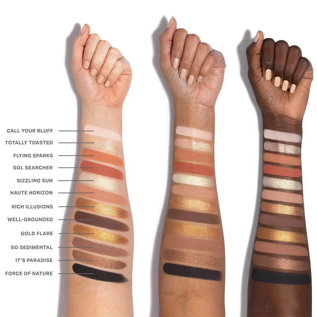 Morphe Eyeshadow Palette - Flickering Sands