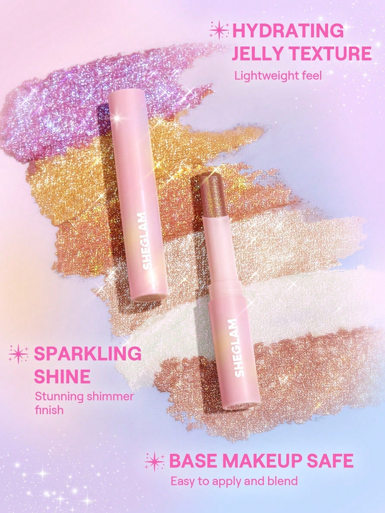 Sheglam Crystlal Jelly Glaze Stick 3G