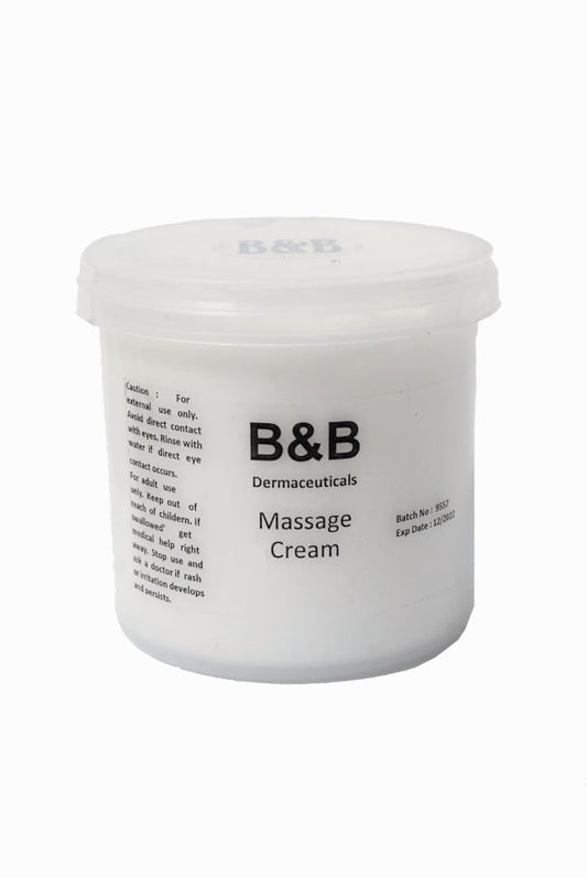B&B Derma - Massage Cream 1 Litre