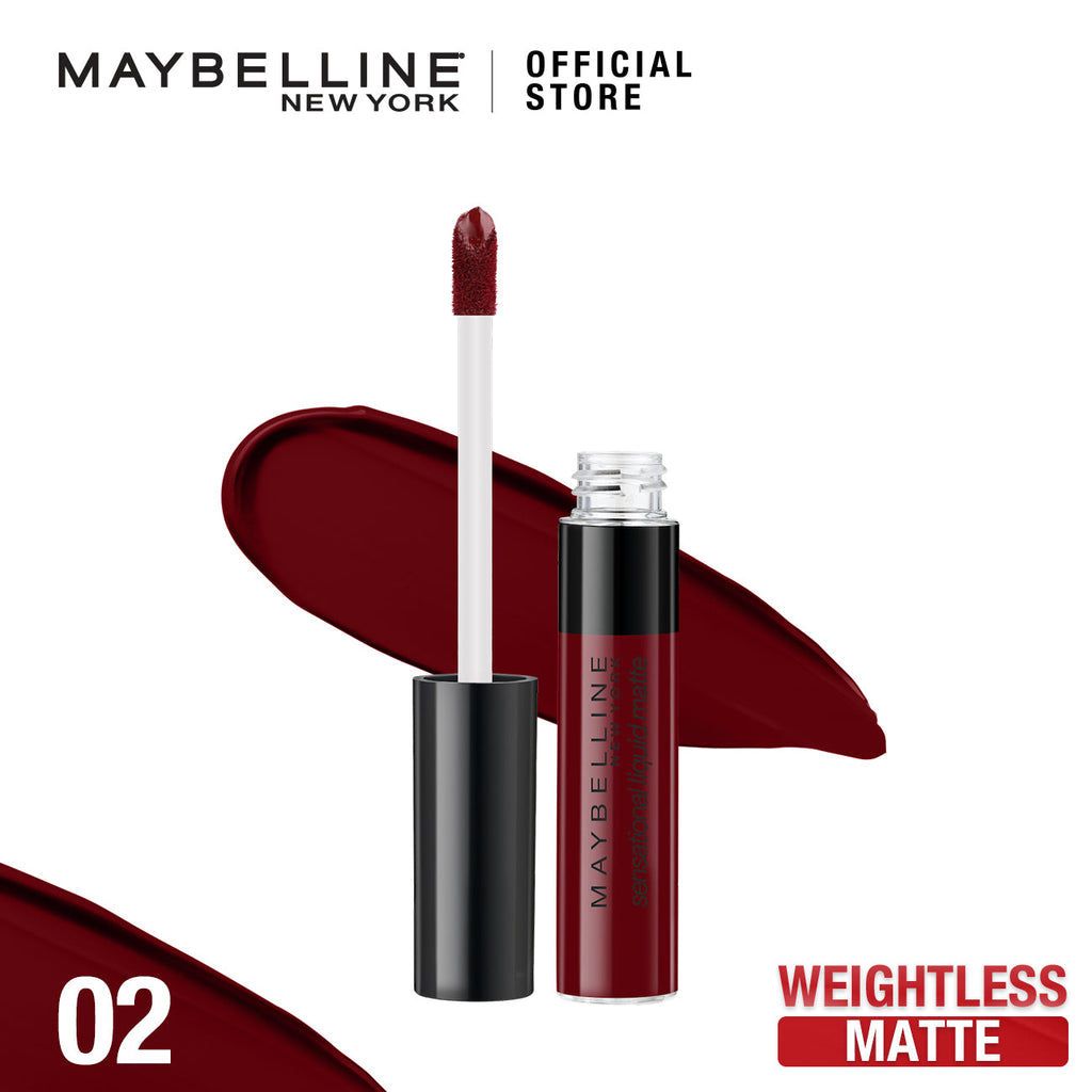 MaybellineÂ NewÂ YorkÂ ColorÂ SensationalÂ LiquidÂ MatteÂ Lipstick