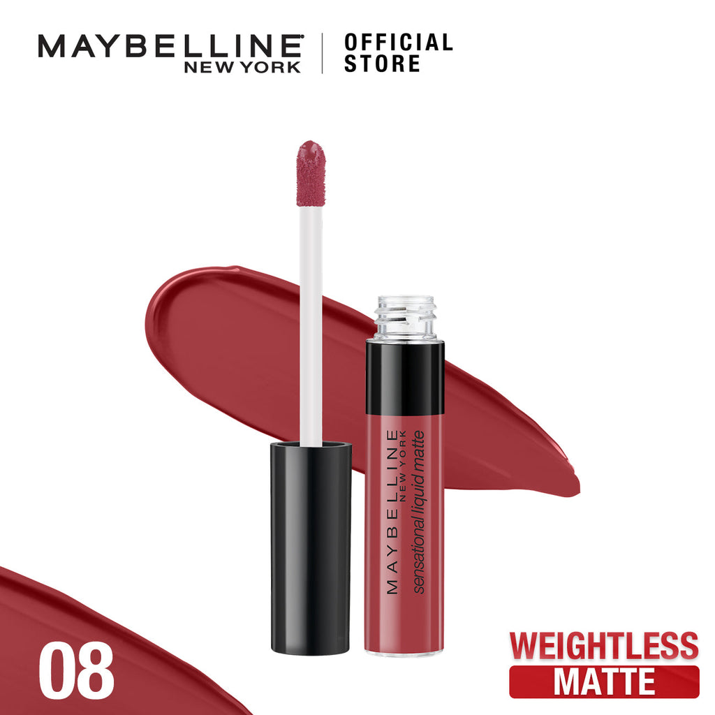 MaybellineÂ NewÂ YorkÂ ColorÂ SensationalÂ LiquidÂ MatteÂ Lipstick