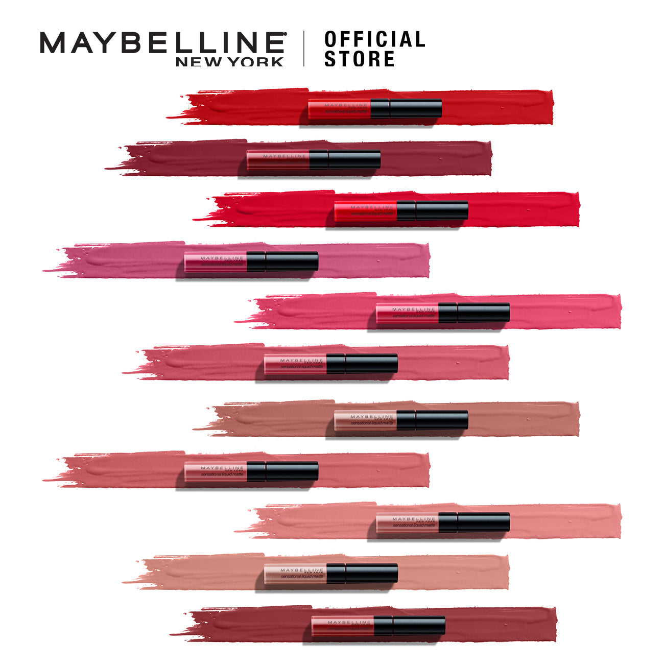 MaybellineÂ NewÂ YorkÂ ColorÂ SensationalÂ LiquidÂ MatteÂ Lipstick