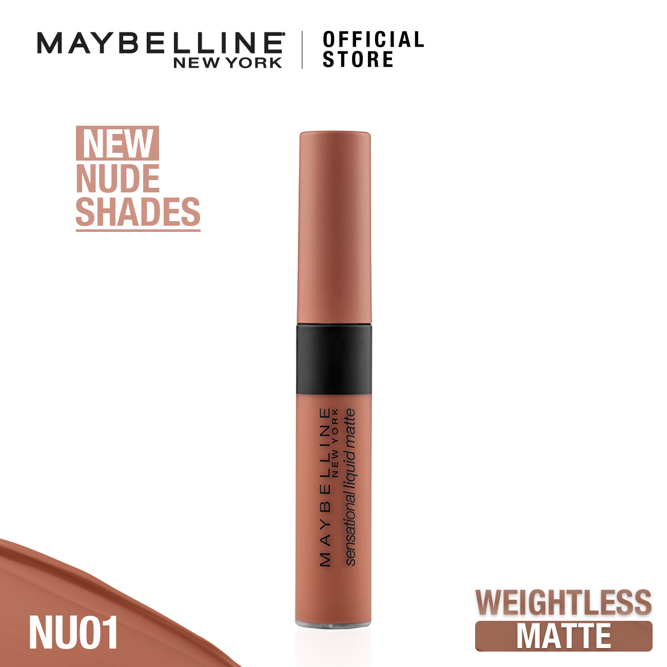 MaybellineÂ NewÂ YorkÂ ColorÂ SensationalÂ LiquidÂ MatteÂ Lipstick