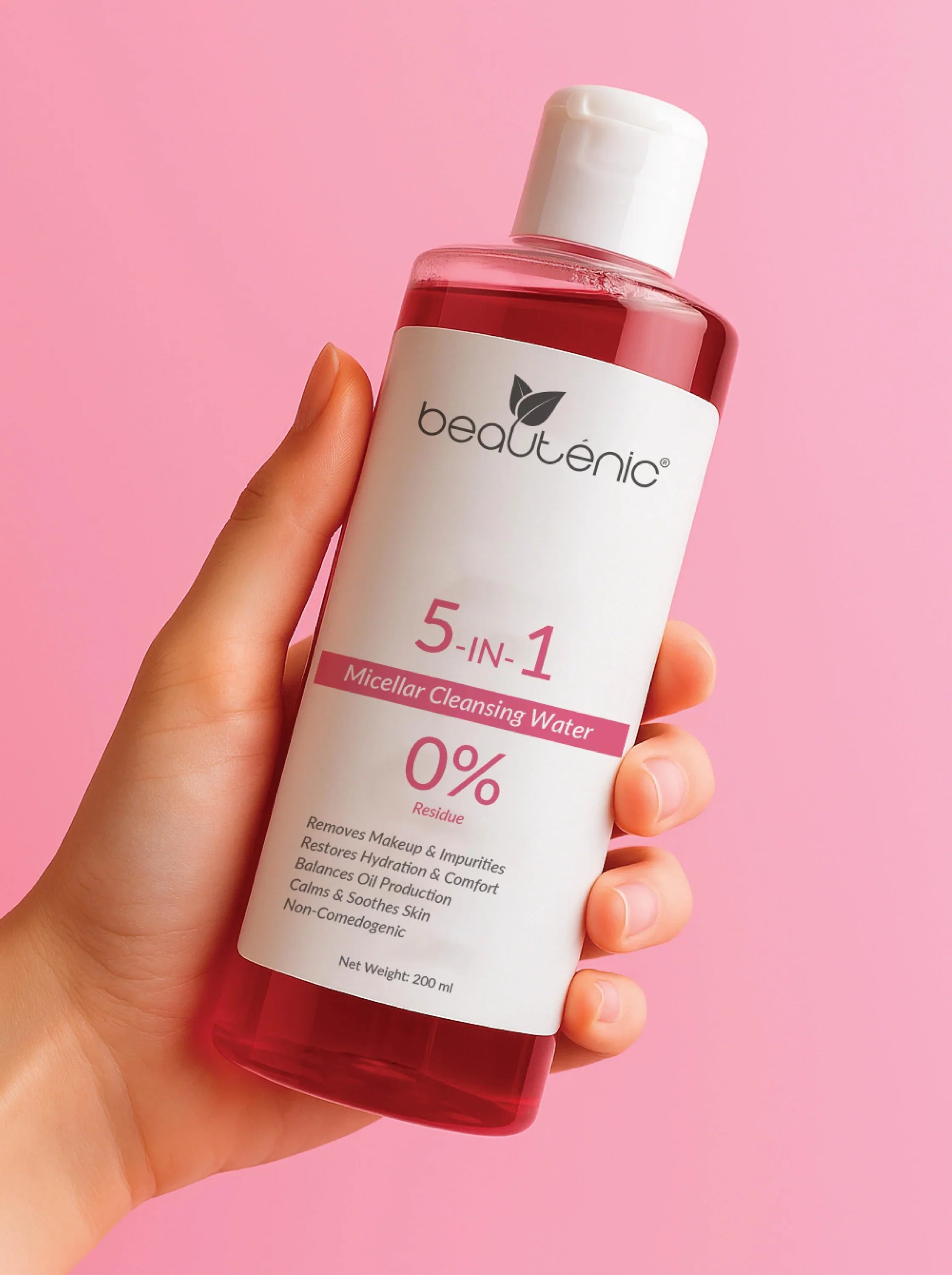 Beautenic - 5 in 1 Micellar Cleansing Water - 200Ml