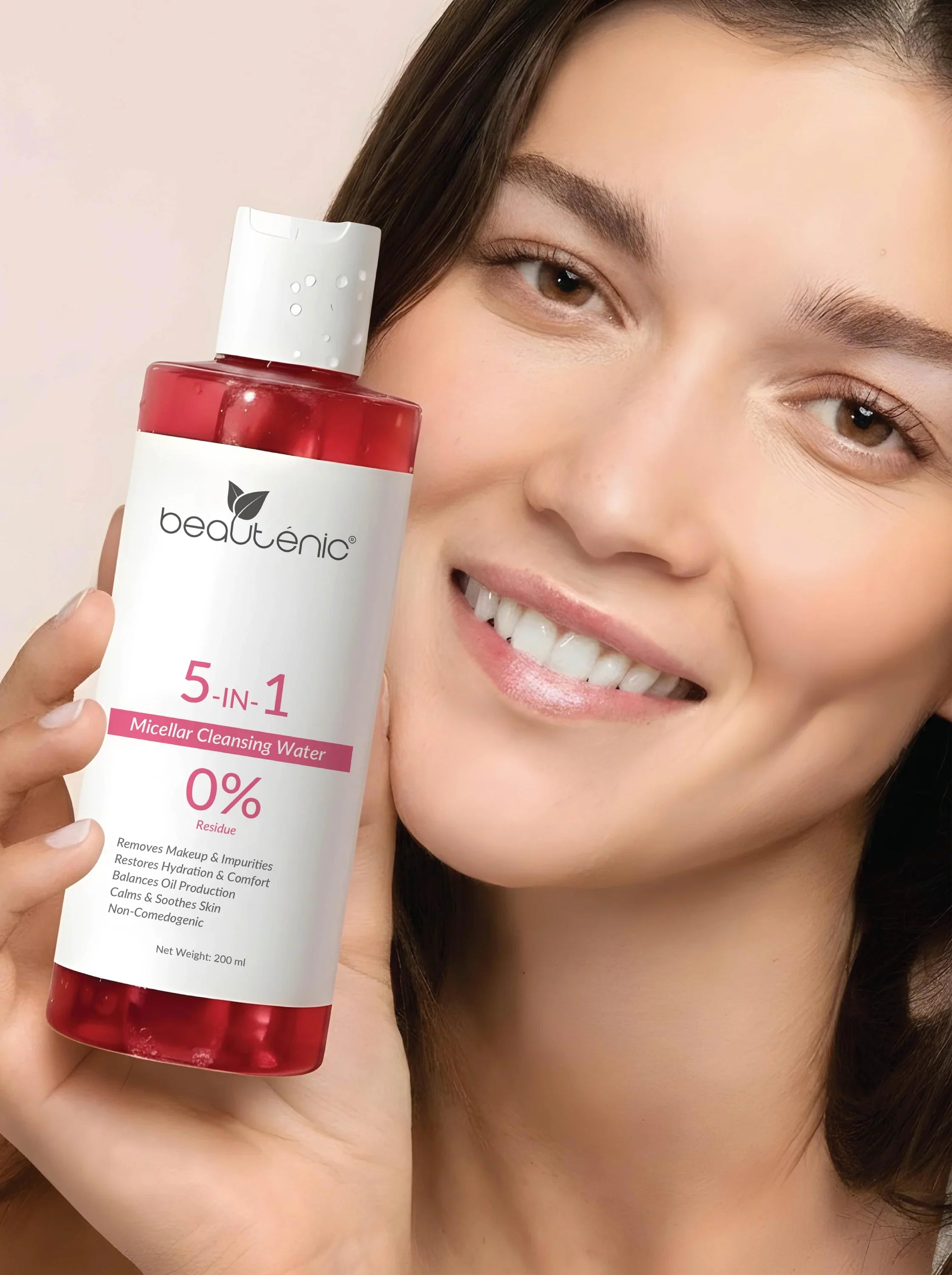 Beautenic - 5 in 1 Micellar Cleansing Water - 200Ml