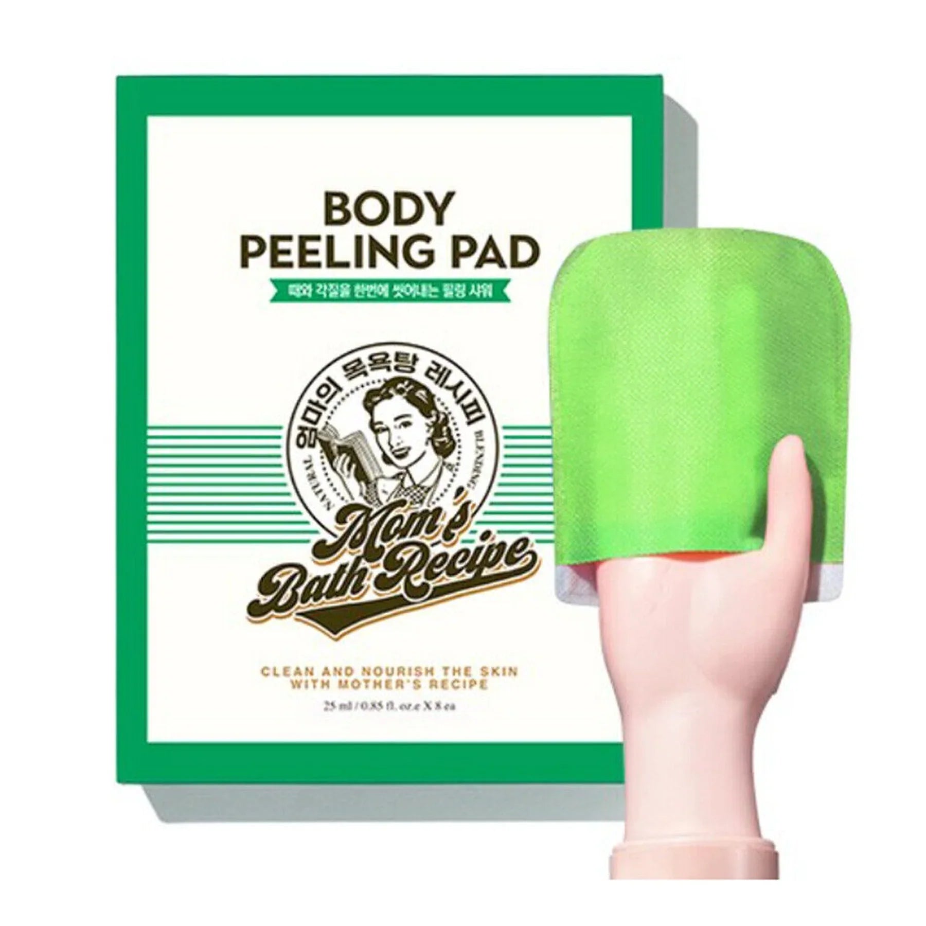 Mom's Bath Recipe Body Peeling Pad 25ml - Original