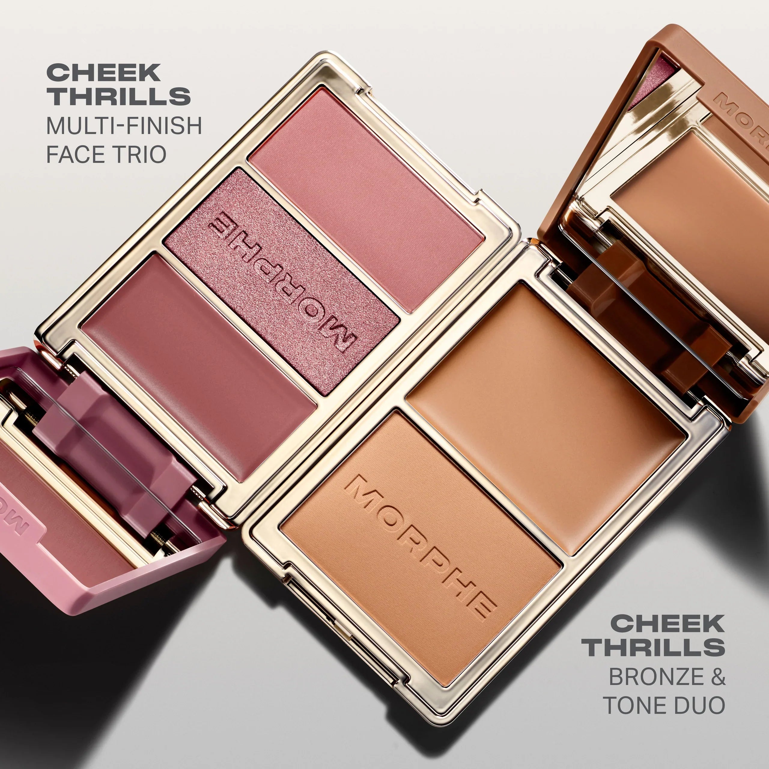 Morphe Cheek Thrills Multi-Finish Face Trio - Blind Date