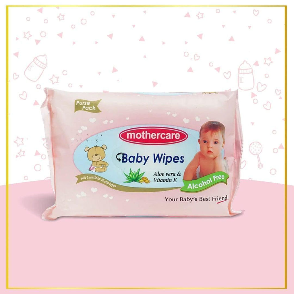 Mothercare - Baby Wipes Purse Pack - Pink