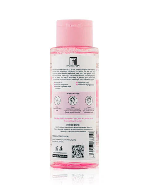 Masarrat Misbah - Micellar Cleansing Water - Rose