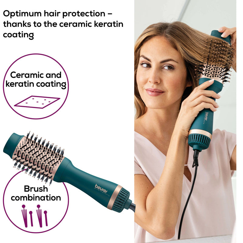Beurer - 2 in 1 Volumising Hair Dryer Brush - HC 45