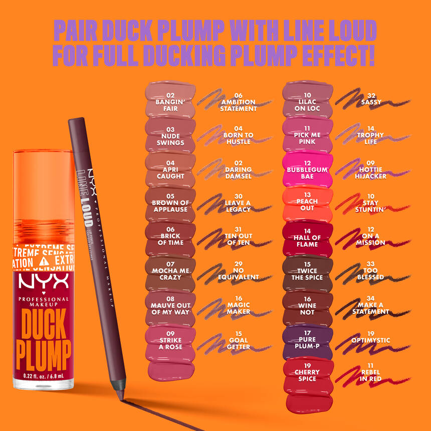 NYX Professional Makeup Duck Plump High Pigment Plumping Lip Gloss