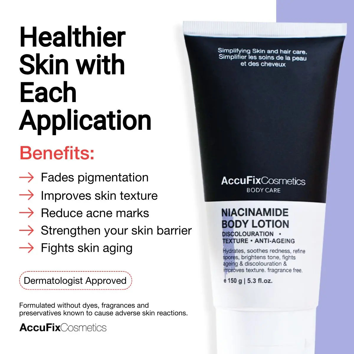 AccuFix - Niacinamide Body Lotion