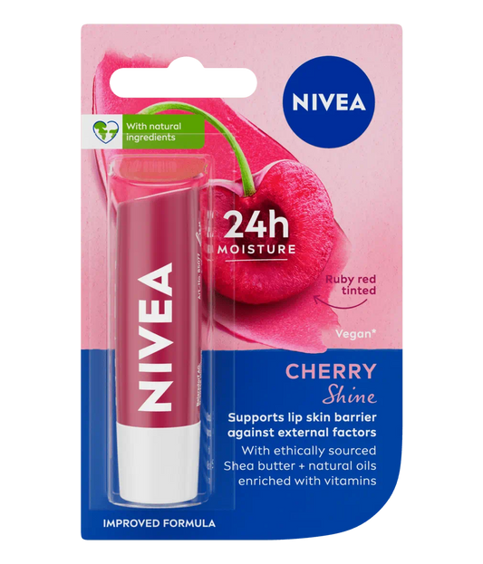 Nivea Lip Balm Cherry Shine 4.8G