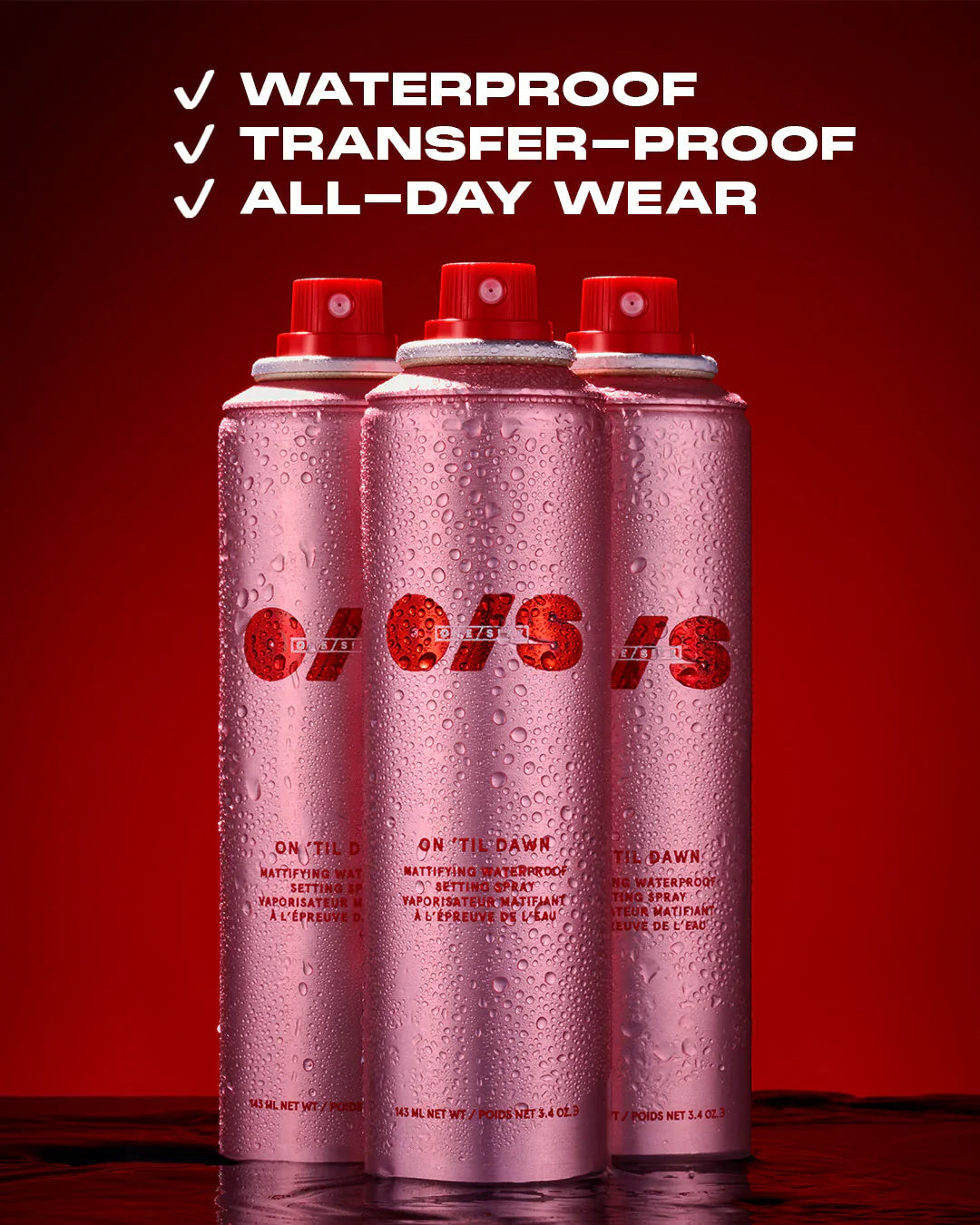 One Size On Til Dawn Mattifying Waterproof Setting Spray - 46 ml