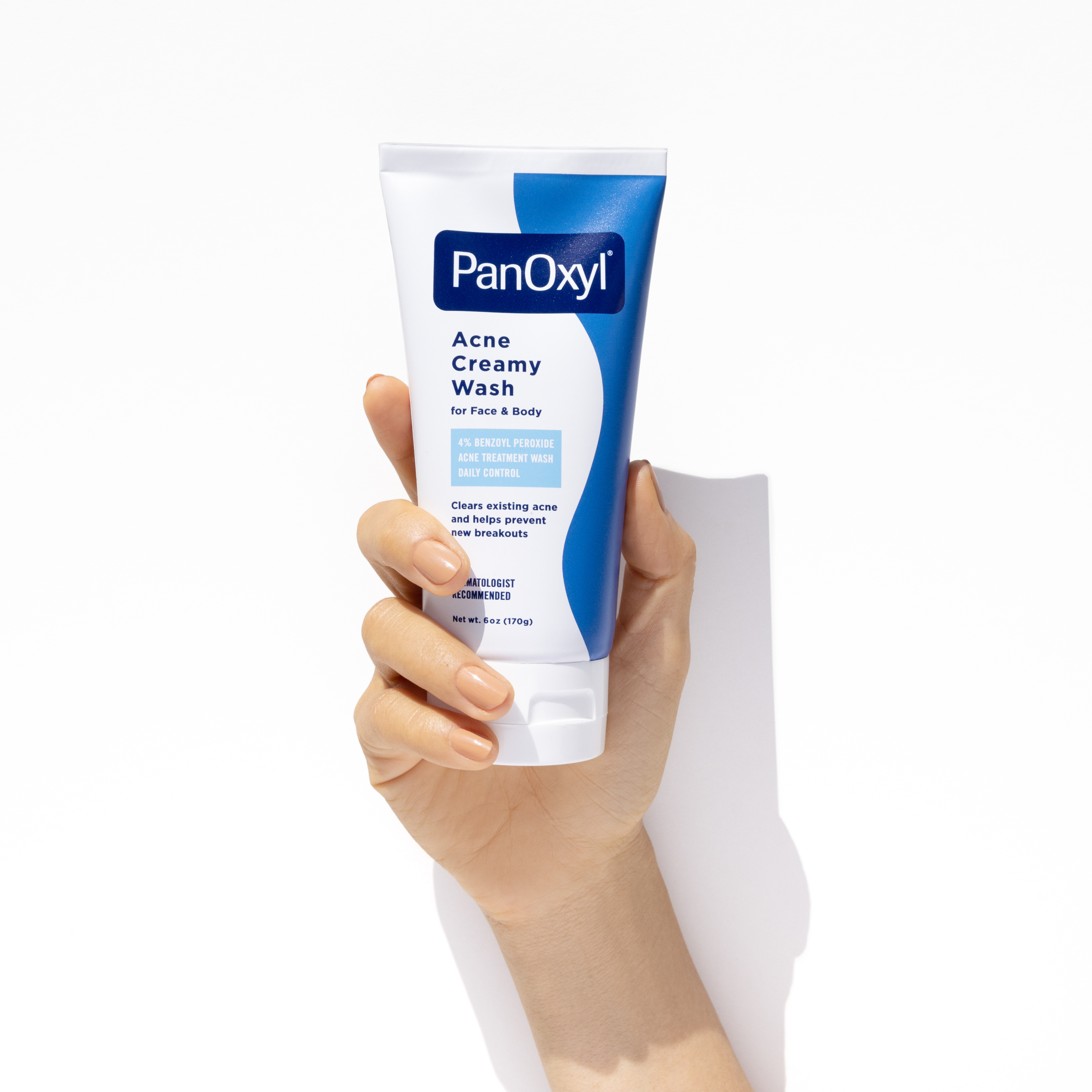 Panoxyl Benzoyl Peroxide 4% Daily Control Acne Creamy Wash 6 Oz (170G)