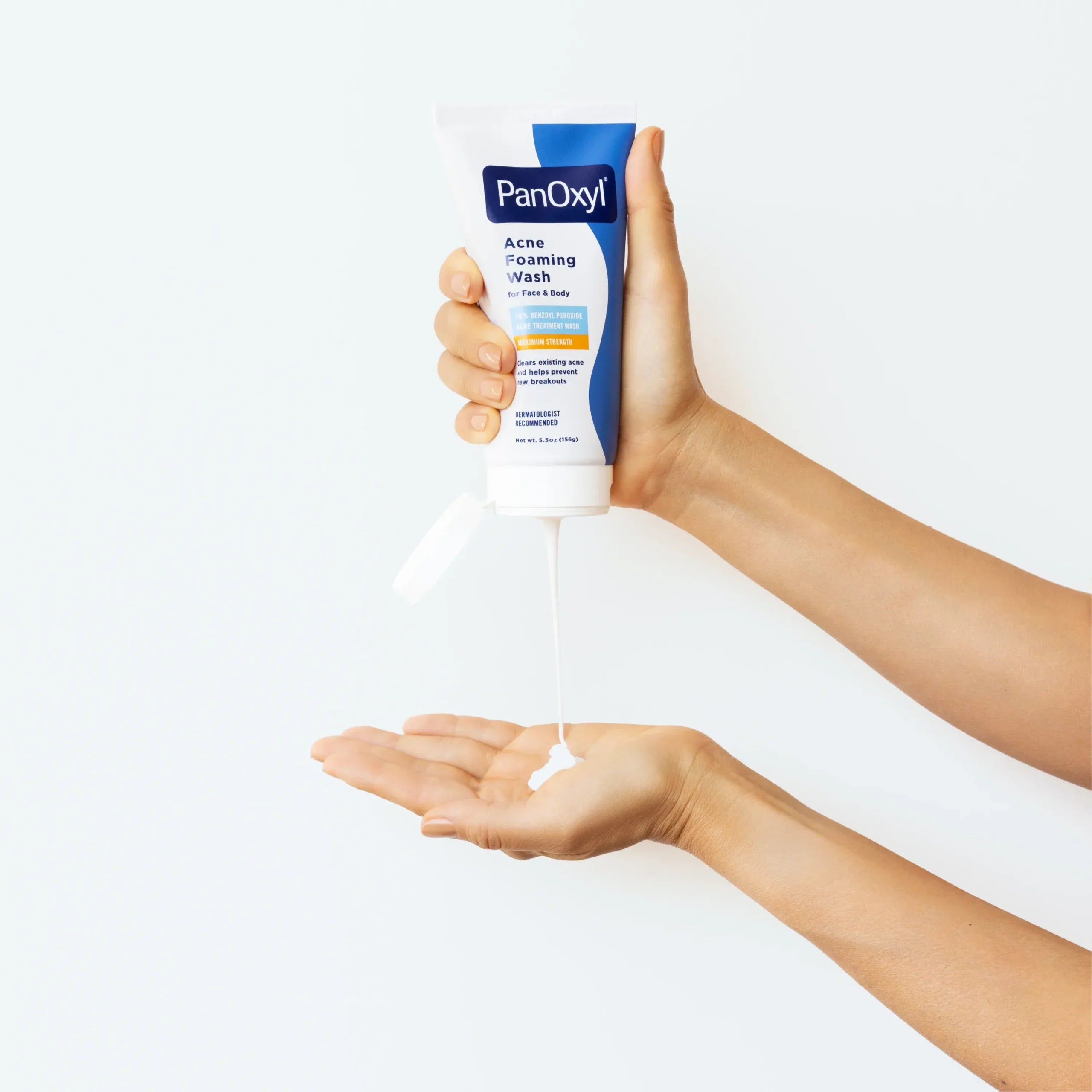 Panoxyl Acne Foaming Wash Benzoyl Peroxide 10% | 5.5 Oz / 156 G