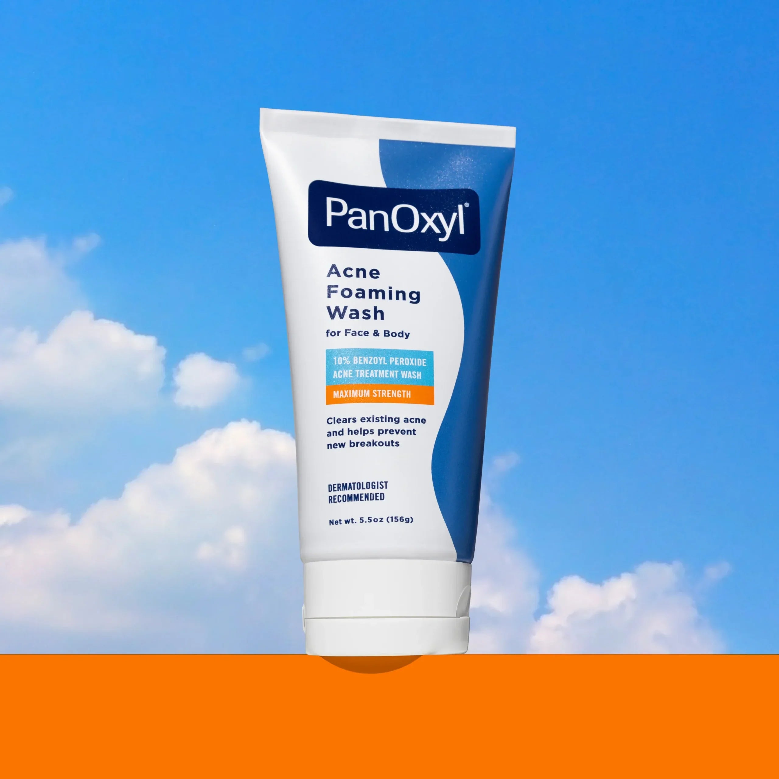 Panoxyl Acne Foaming Wash Benzoyl Peroxide 10% | 5.5 Oz / 156 G
