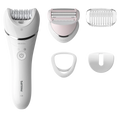 Philips - Epilator Series 8000 Wet & Dry epilator BRE710/01