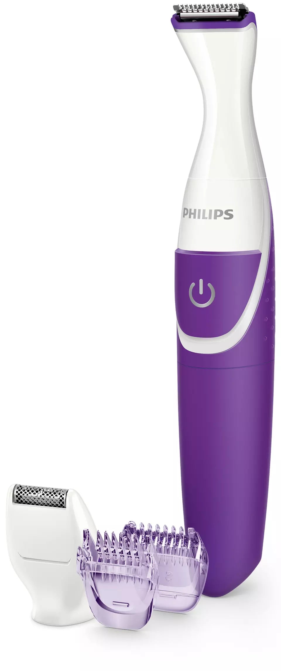 Philips - BikiniGenie Bikini Trimmer with Wet & Dry use BRT383/15