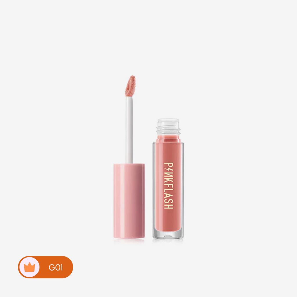 PinkFlash - Lasting Glossy Lipgloss - G01