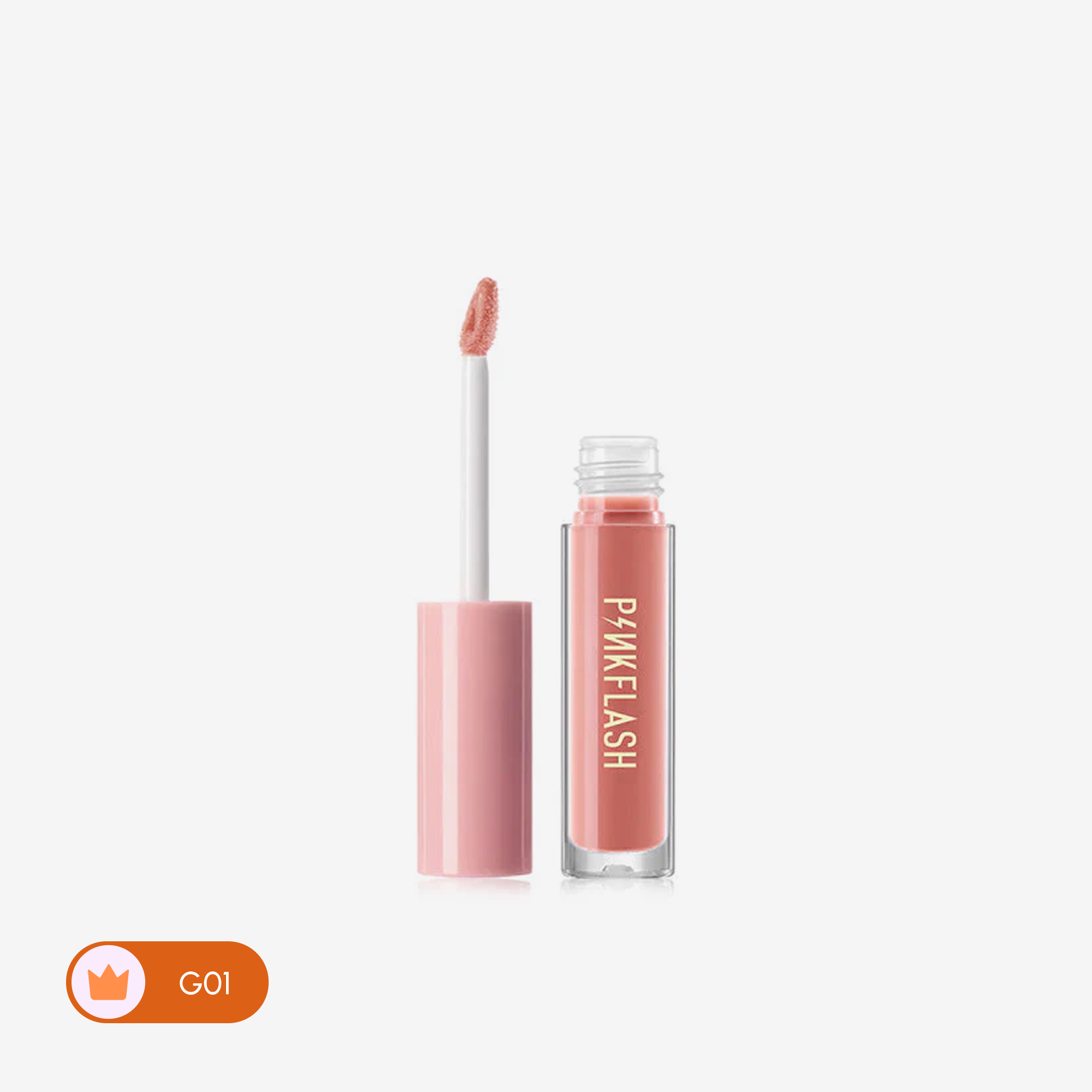 PinkFlash - Lasting Glossy Lipgloss - G01