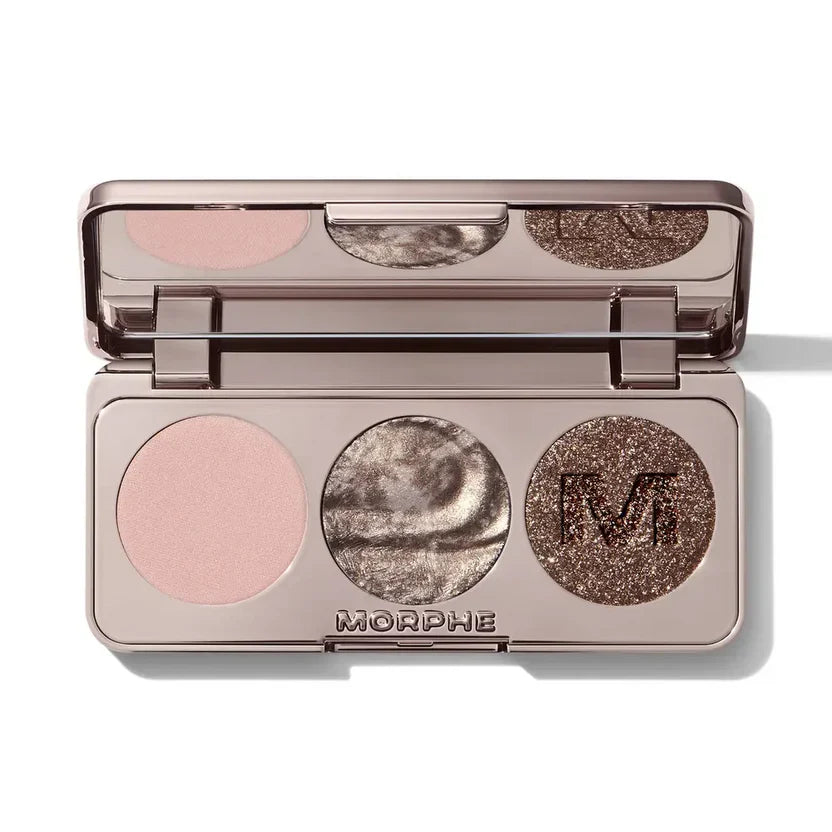 Morphe Platinum Bombshell Eyeshadow Trio 3.5g