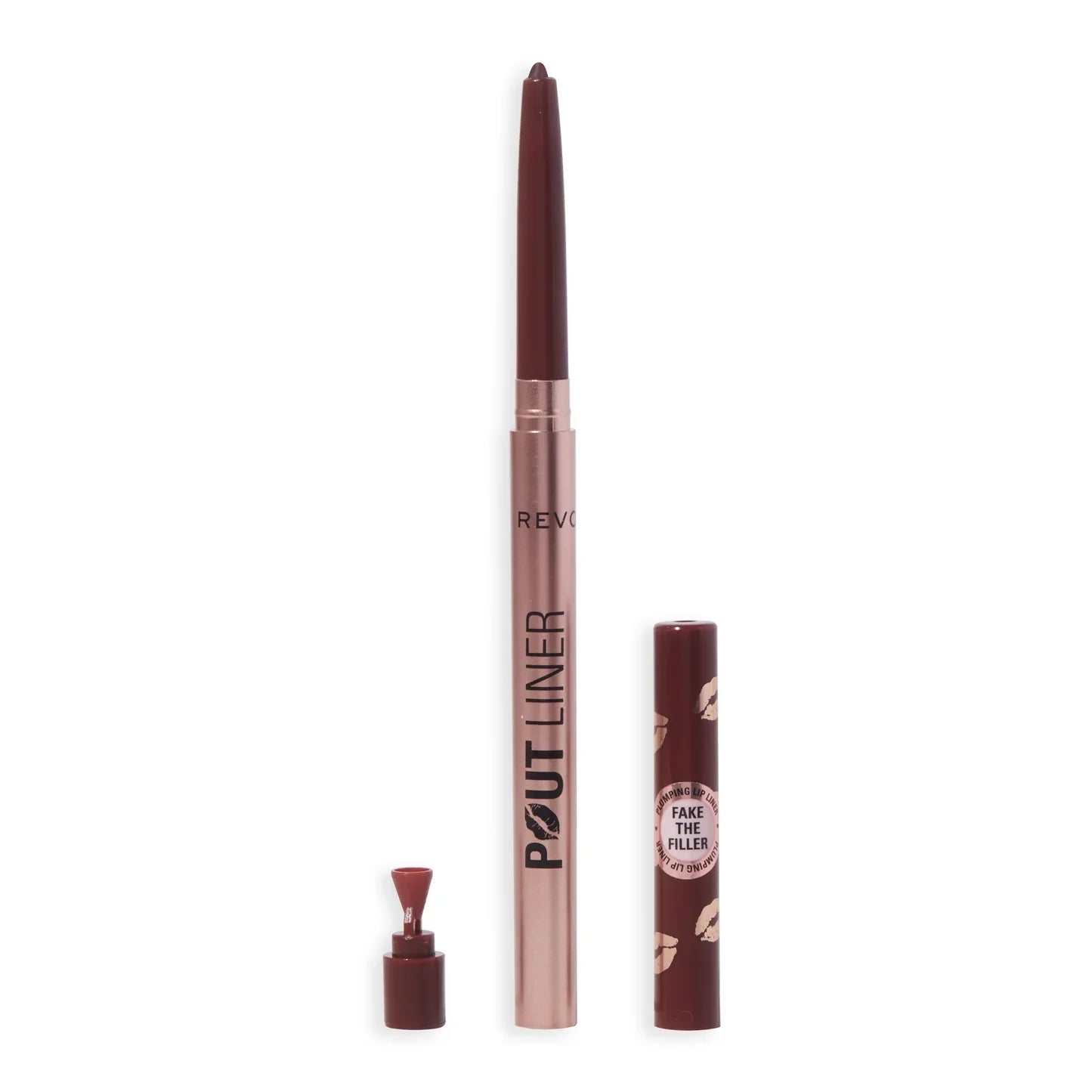 Makeup Revolution -  Pout Bomb Plumping Lip Liner - Cookie Warm Brown