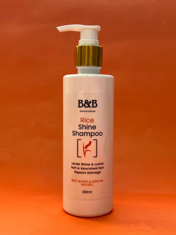 B&B Derma - Rice-Shine Shampoo