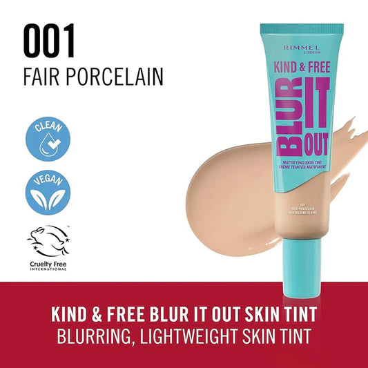Rimmel London - Kind & Free Liquid foundation 30Ml Mat