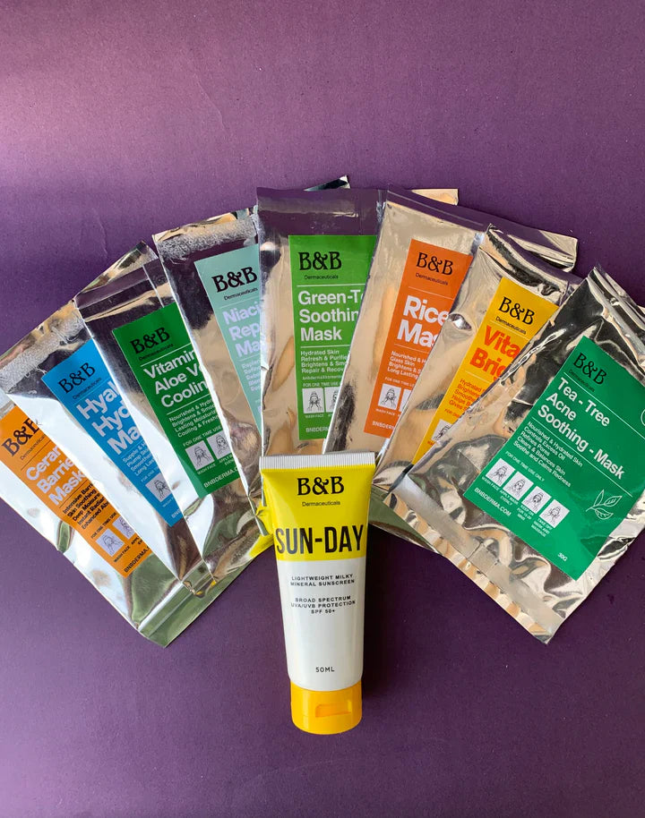 B&B Derma - Sunday Suncreen + Face Mask