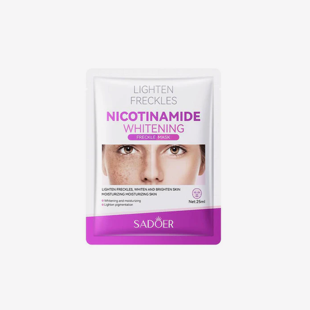 Sadoer Nicotinamide Whitening Anti-Freckle Facial Sheet Mask - 25g