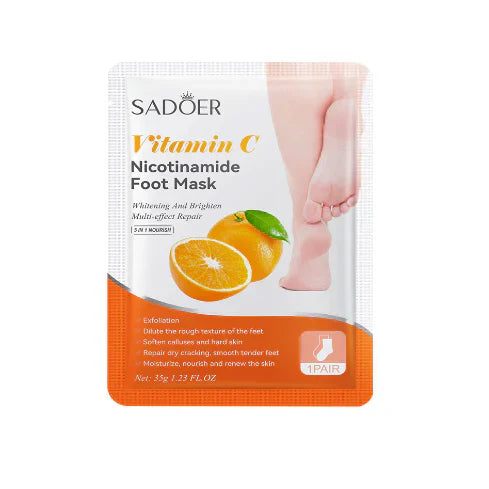 Sadoer - Niacinamide Vitamin C Whitening Foot Mask - 35G