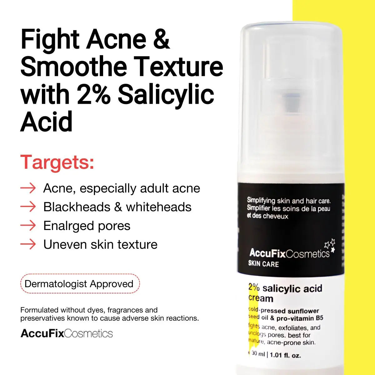 AccuFix - Salicylic Acid Cream