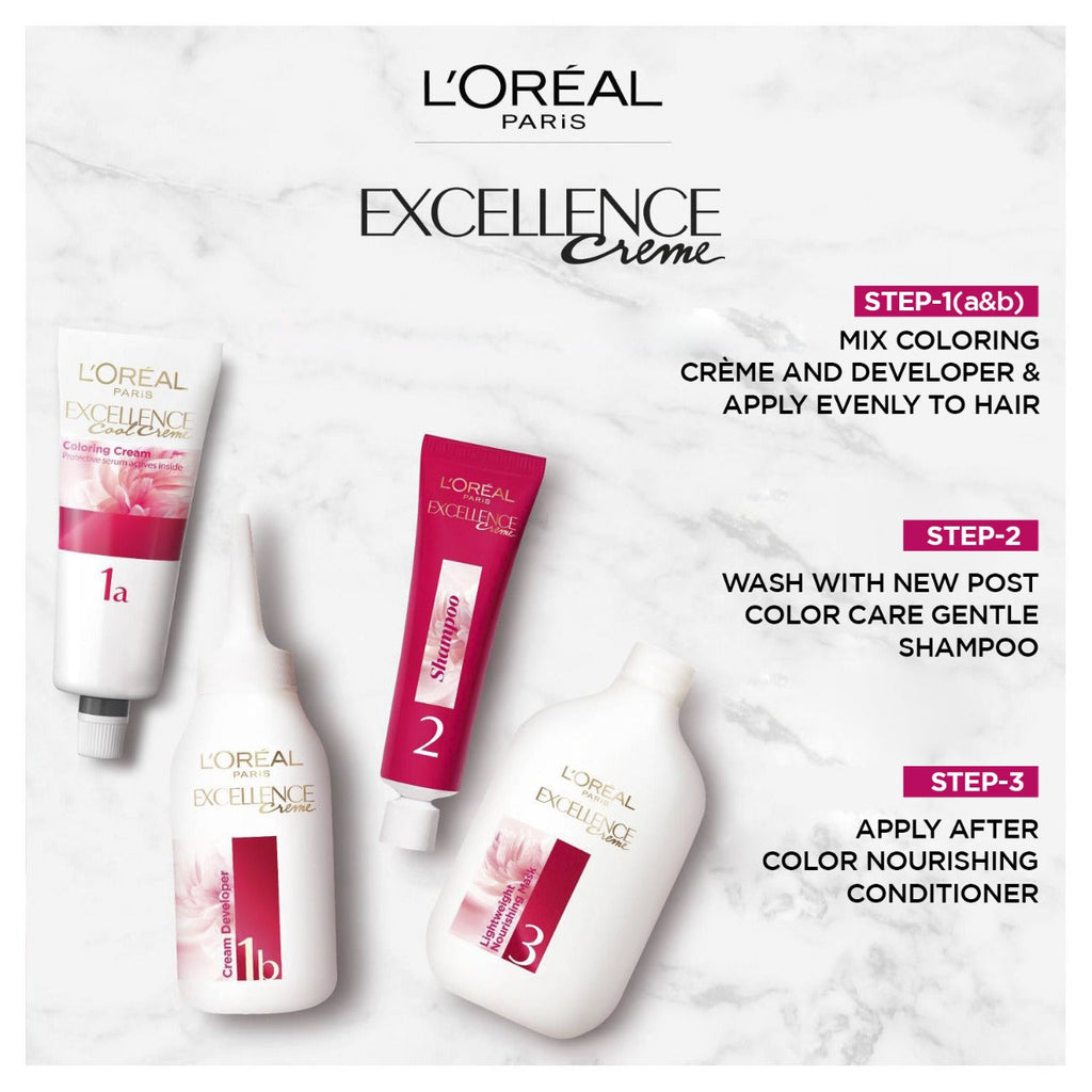 L'Oreal Paris Excellence Creme Hair Colour