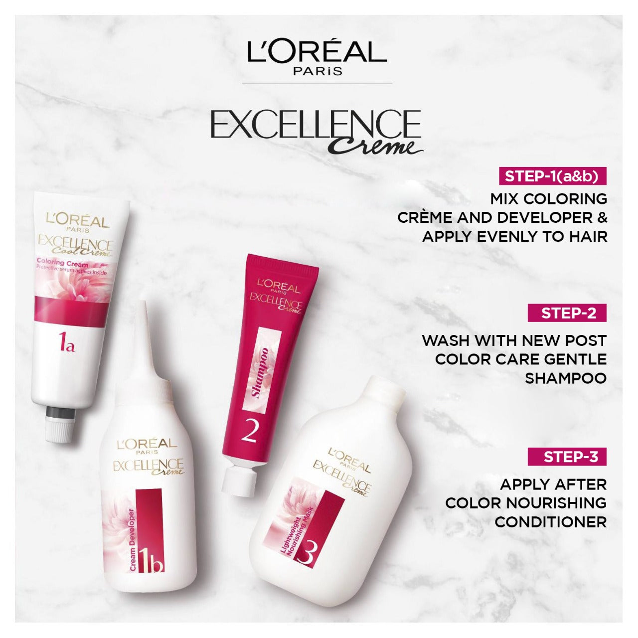 L'Oreal Paris Excellence Creme Hair Colour